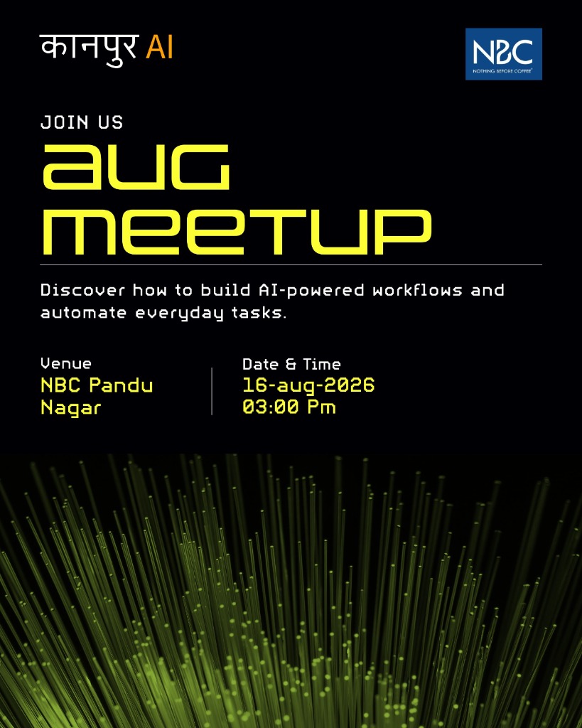August Meetup Poster - AI Agents vs Chatbots